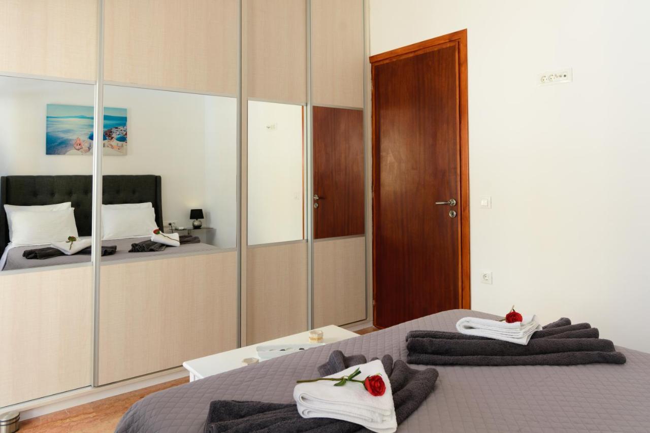 Luxury Lake View Center House Agios Nikolaos  Bagian luar foto